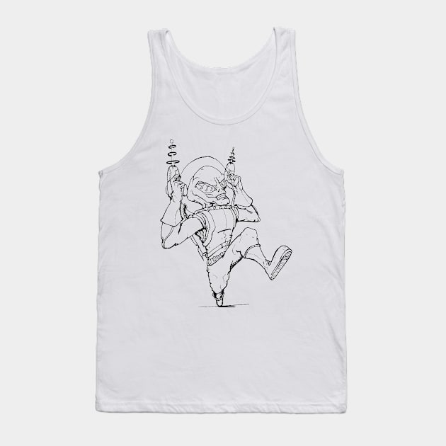 Invasion outline two Tank Top by GhostWorks